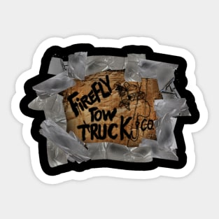 Firefly Tow Truck Co Sticker